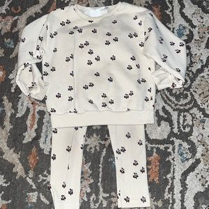 Zara toddlers matching set